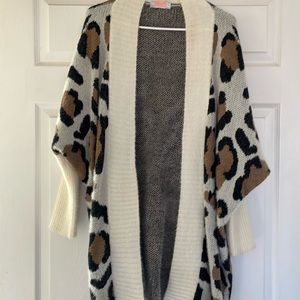 CDM Leopard Cardigan
